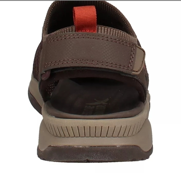 Eddie Bauer Men's Dark Brown Outdoor Sandals - Picture 4 of 6